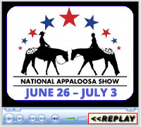 2024 National Appaloosa Show, Oklahoma City Fairgrounds, Oklahoma City, OK - June 26 - July 3, 2024