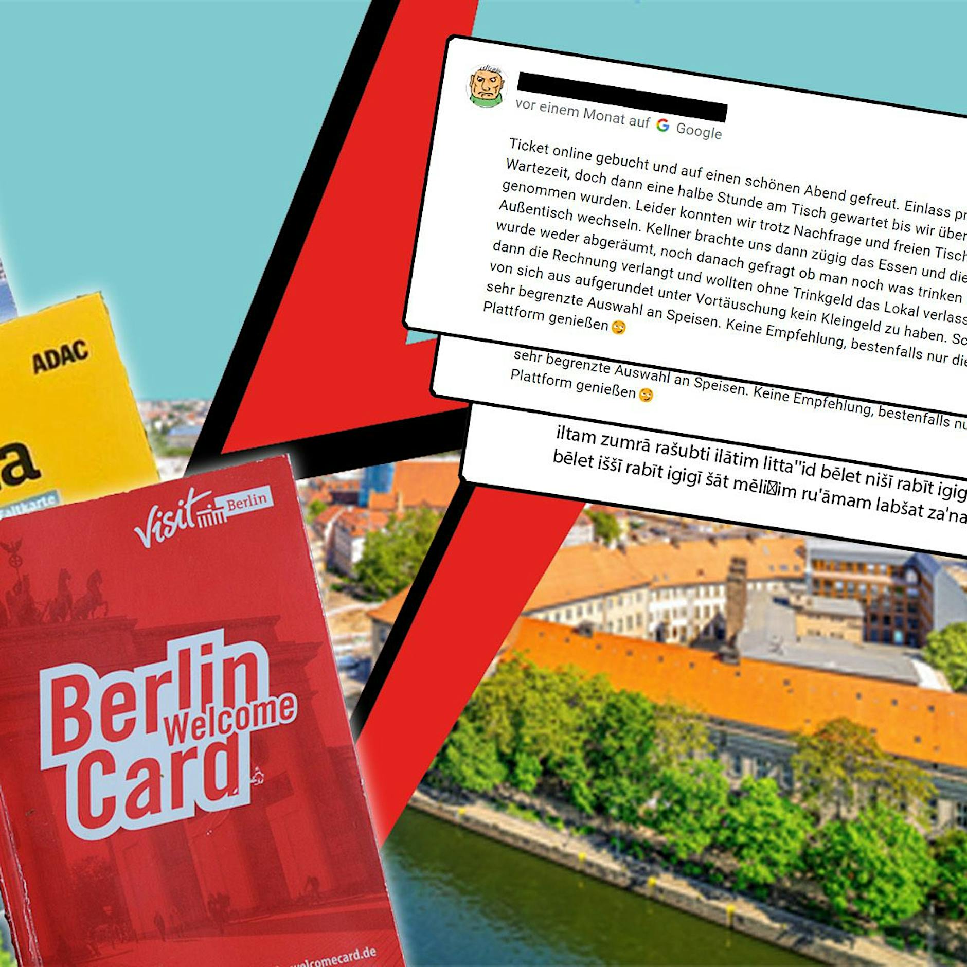 Reiseführer versus Rezension: So werden Berliner Wahrzeichen bewertet