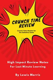 Imaginea pictogramei Crunch Time Review for the Esthetics Exam