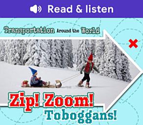Icon image Zip! Zoom! Down the Hill! (Level 4 Reader)