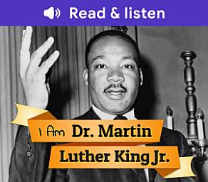 Відарыс значка "I Am Dr. Martin Luther King Jr."