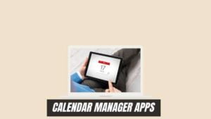 Calendar Manager Apps