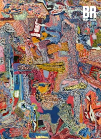 Leelee Kimmel,<em> Pinball</em>, 2018/21/23/24. Acrylic and oil on canvas, 64 x 90 inches. Courtesy the artist and Almine Rech.