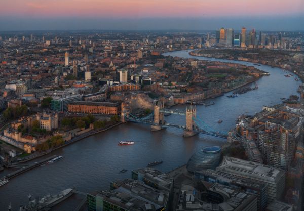 area metropolitana, paesaggio urbano, area urbana, città, Londra, fotografia aerea