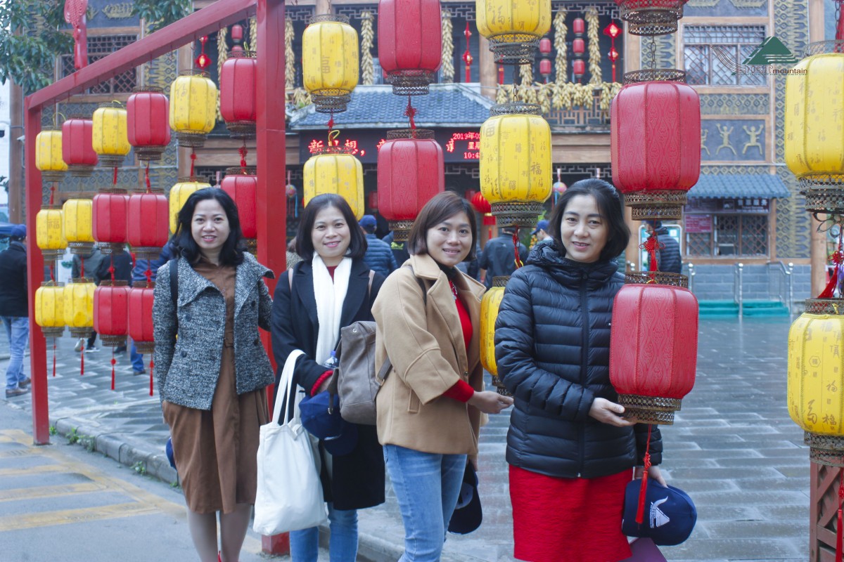 resa, resa, tur, Kina, gul, snapshot, turism, tempel, roligt, semester, fritid, textil-, händelse, leende