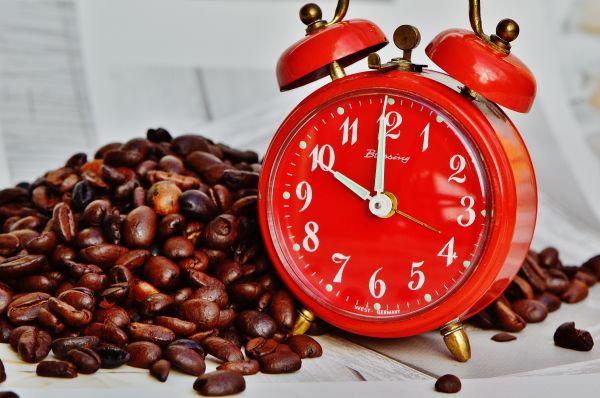 idő,ébresztőóra,kávézó,kávé,élelmiszer,piros