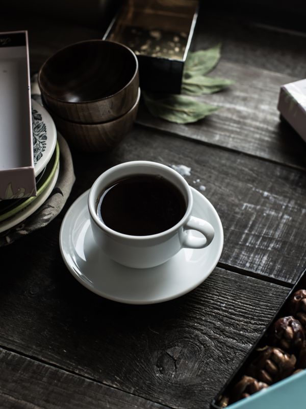 커피 컵,컵,카프 아메리칸,터키 커피,민들레 커피,검은 색 음료