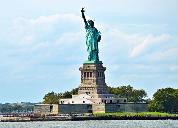 mer,New York,monument,vacances,Voyage,statue