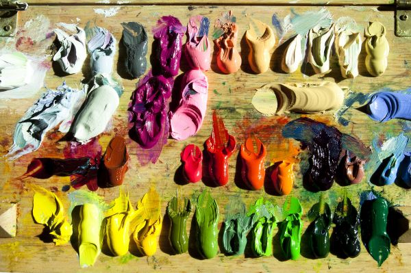 цвет,Палитра,Изобразительное искусство,обувь,Живопись маслом,краски