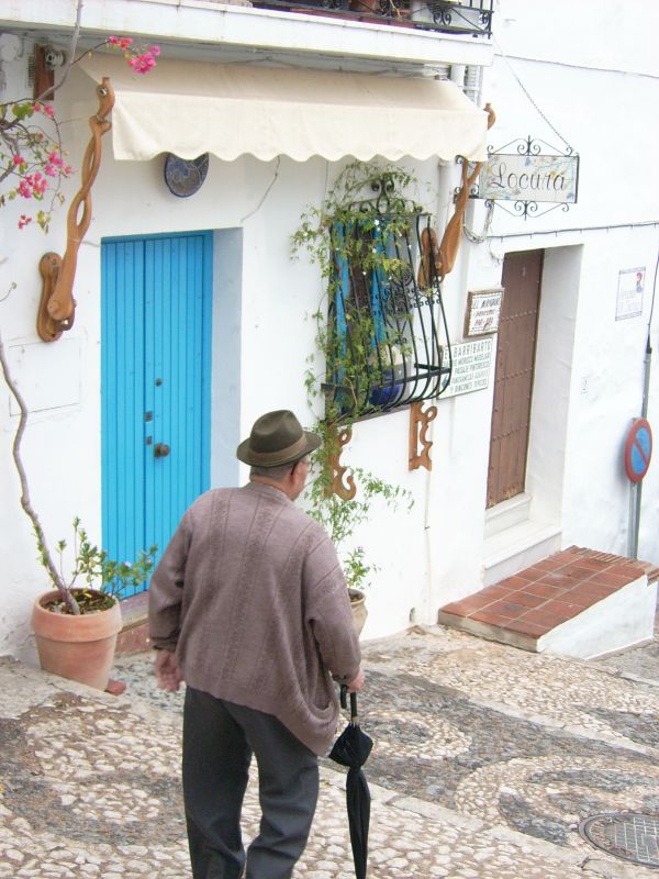 anciano,casa,Mediterráneo,humano,art