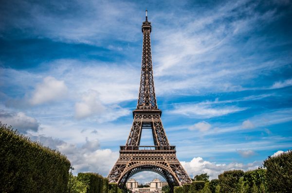 maisema,taivas,Eiffel torni,Pariisi,pilvi,monumentti