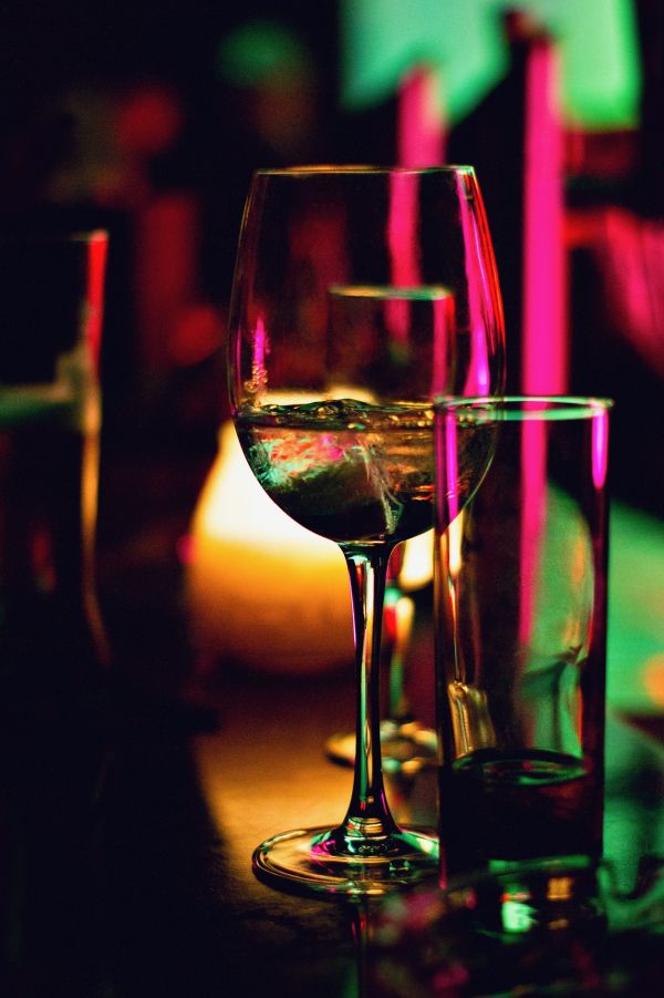 svetlo,víno,noc,sklo,reštaurácia,bar