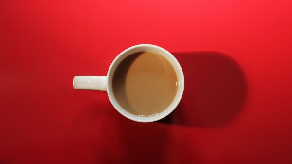 กาแฟ,ถ้วย,ดื่ม,สีแดง,เอสเพรสโซ,แก้ว