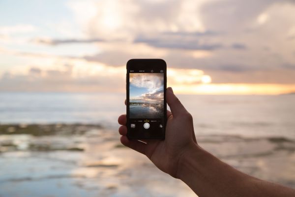 iPhone,smartphone,mână,plajă,mare,coastă