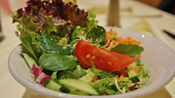 plat,repas,aliments,salade,vert,rouge