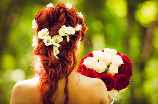 rostlina,žena,les,květ,světlo,vlasy