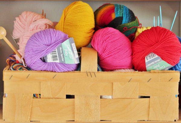 Couleur,Coloré,la laine,meubles,panier,tricoter