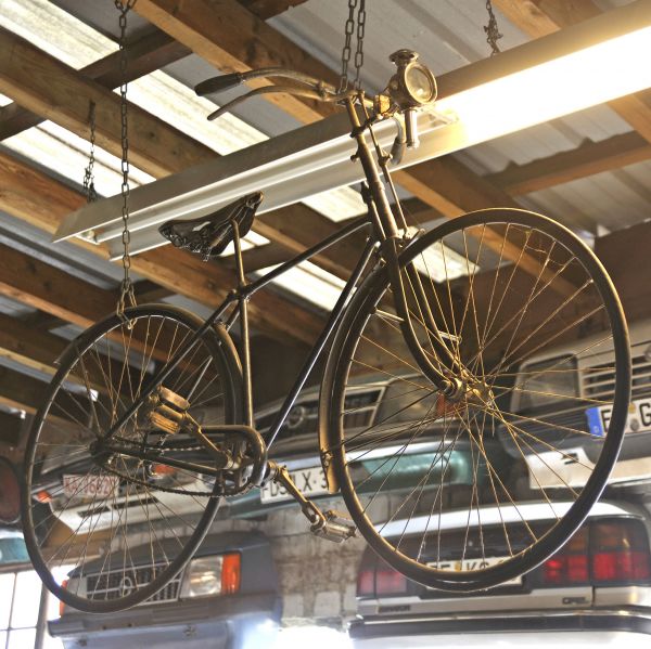 roue, vieux, vélo, bicyclette, véhicule, musée
