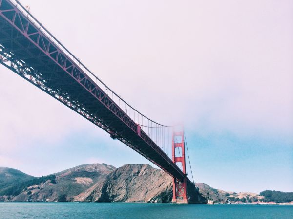mar,arquitectura,puente,Puente de la puerta de oro,San Francisco,puerta Dorada