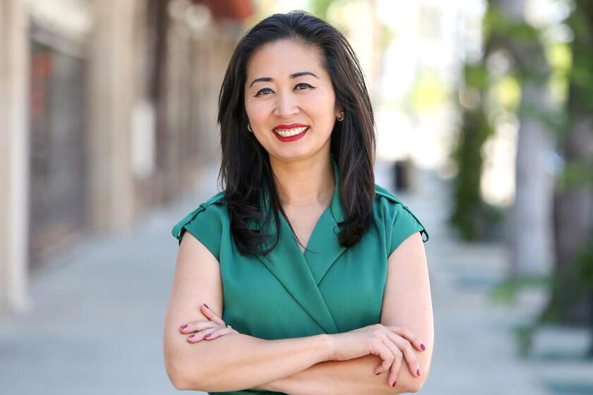 Helen Tran is poised to become first Asian American mayor of San Bernardino.