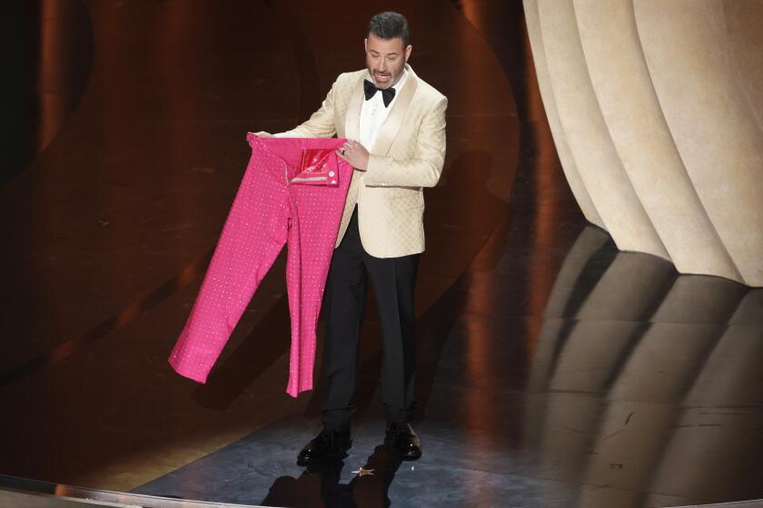 Hollywood, CA - March 10: Jimmy Kimmel during the live telecast of the 96th Annual Academy Awards