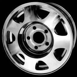 Aluminum car wheel plated with nickel in a process that saves electricity, natural gas, and water.