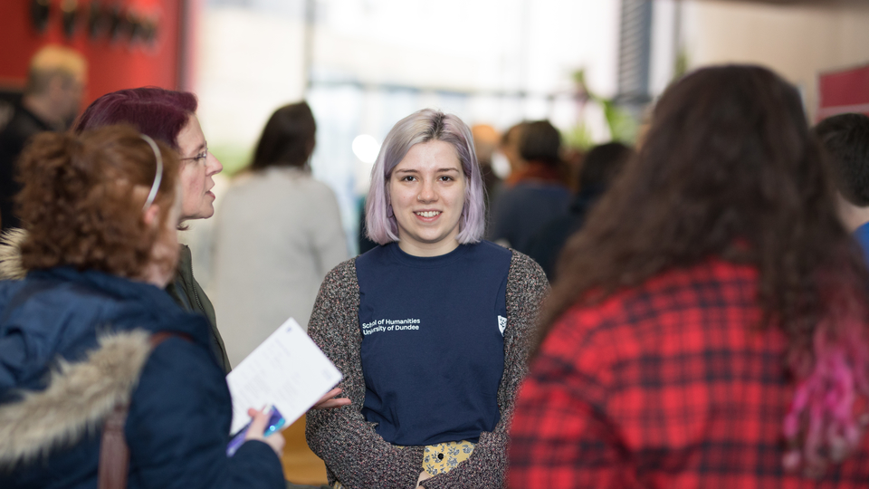 Student at Open Day