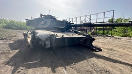 Минобороны показало эвакуацию первого американского танка "Абрамс" ВСУ