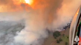 В Ростовской области локализован серьезный природный пожар