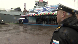 В Татарстане спустили на воду новые корабли для Черноморского флота