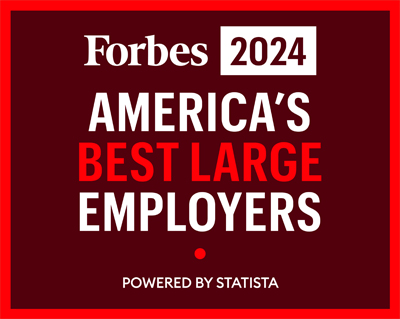 Forbes 2024 AMERICA'S BEST LARGE EMPLOYERS