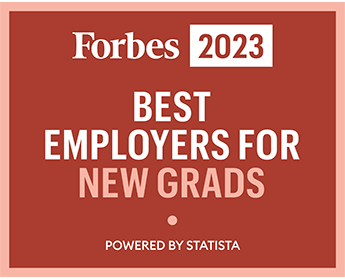 Forbes BEST EMPLOYERS FOR NEW GRADS