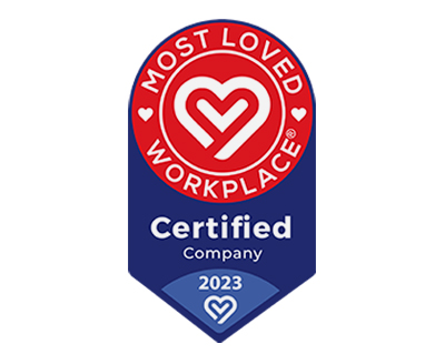MOST LOVED WORKPLACE, Certified Company 2023