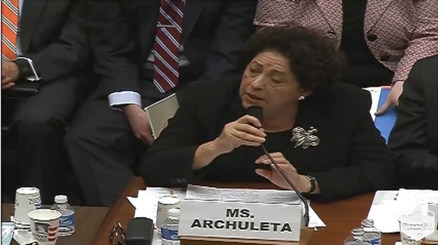 Office of Personnel Management Director Katherine Archuleta would be happy to discuss the particulars of the OPM brief with Congress—in a classified briefing.