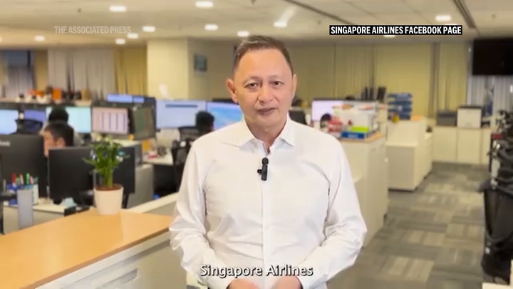 Singapore Airlines CEO: Injured passengers receiving support