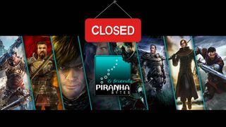Image of Piranha Bytes games with a closed sign