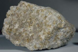 An image of the Apollo 17 moon rock troctolite 76535.