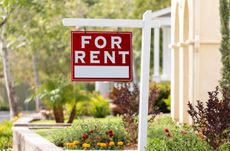 Sign to rent a home