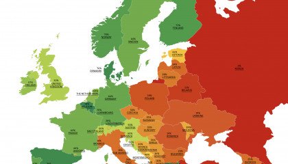 ILGA Rainbow Map - Polska świeci nadal na czerwono