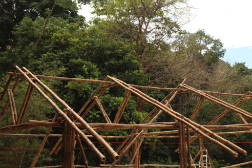 A winning student at London Metropolitan University chose to spend three months in south-east Asia – learning about and participating in sustainable development with a particular focus on building with bamboo