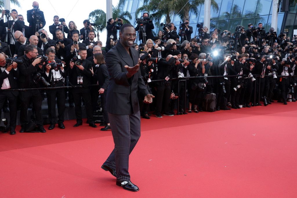 Omar Sy au festival de Cannes le 16 mai 2024.