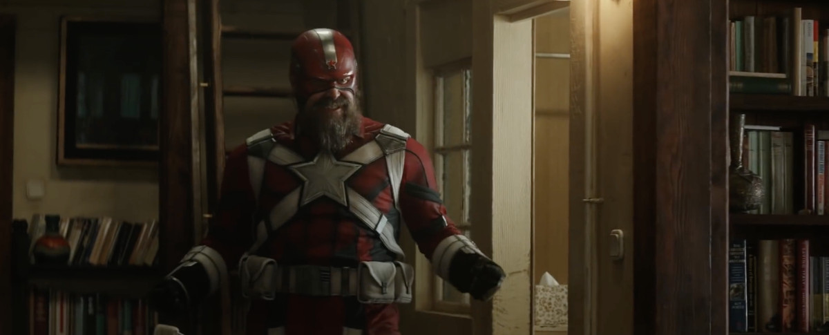 David Harbour in his Red Guardian costume