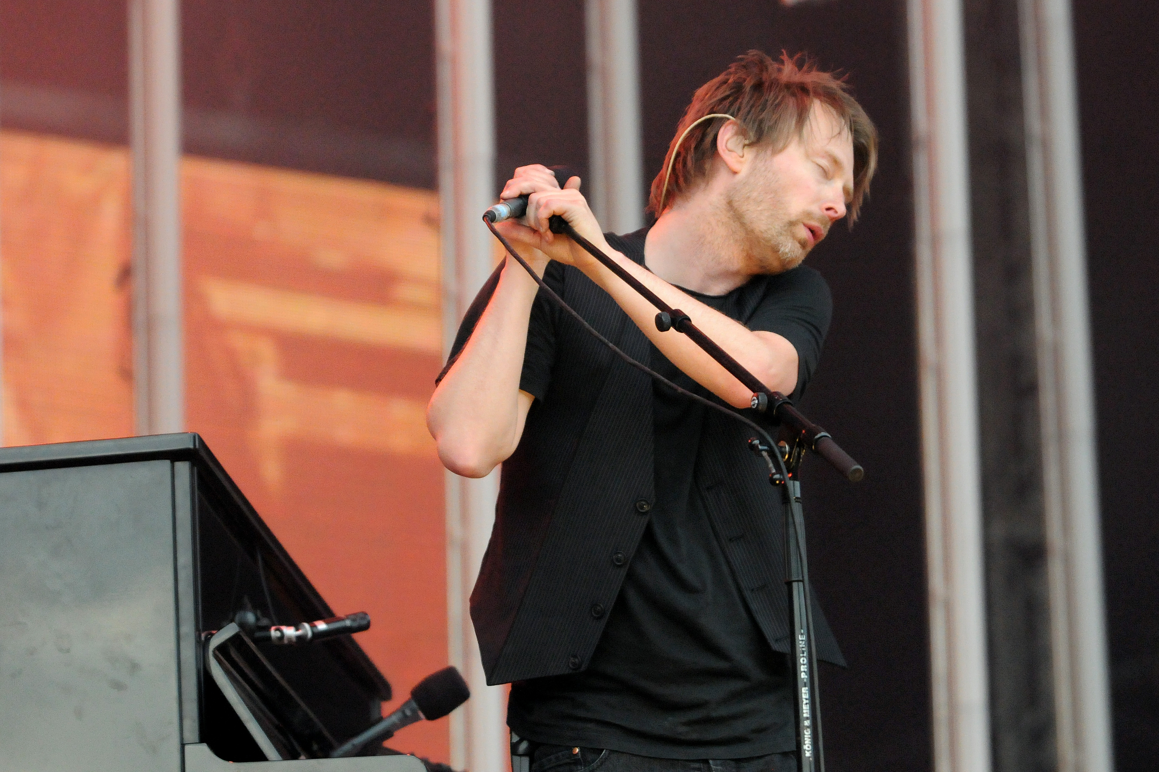 Radiohead Perform At Victoria Park