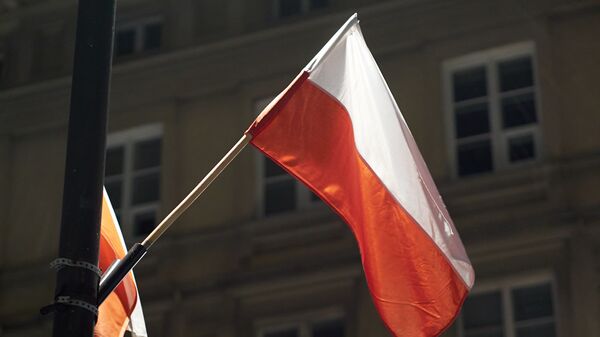 Флаг Польши, Варшава