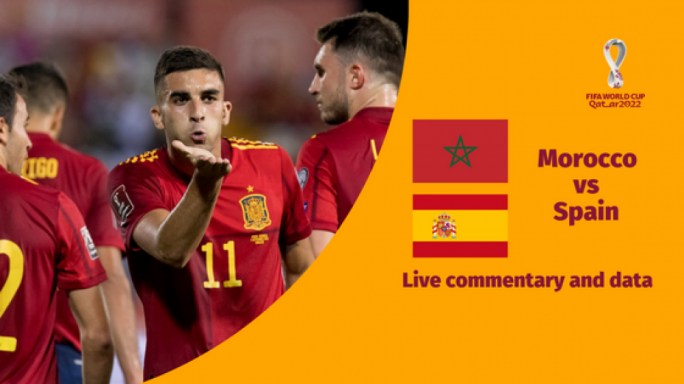 Live! Morocco vs Spain