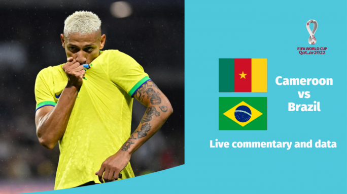 Live! Cameroon vs Brazil