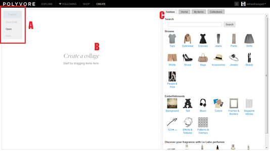 Overview of Create Page