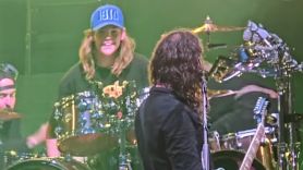 Shane Hawkins joins Foo Fighters onstage in London for Ill Stick Around 2024 video watch Taylor Hawkins Dave Grohl tour dates tickets
