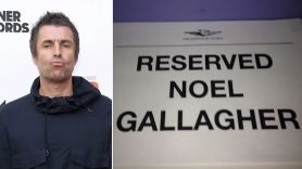 liam gallagher reserves seat noel gallagher