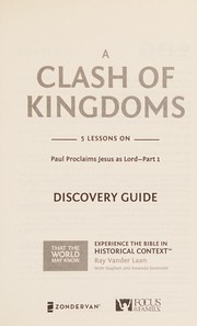 Cover of: Clash of Kingdoms Discovery Guide: Paul Proclaims Jesus As Lord, Part 1